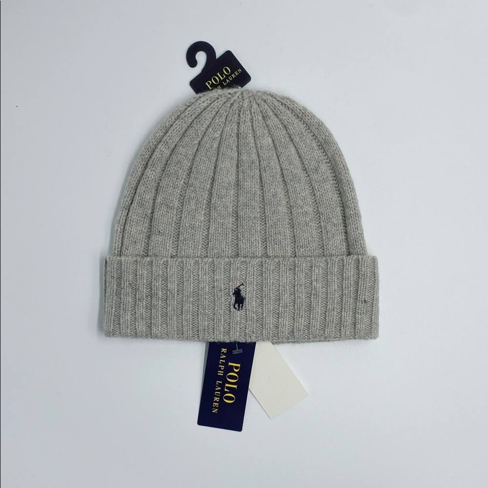Polo Ralph Lauren Pony Lambs Wool Knit Beanie